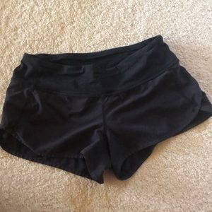 Lululemon speed shorts